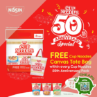 Nissin Foods - FREE CUP NOODLES TOTE BAG - sgCheapo
