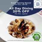 Paris Baguette 20% OFF All Day Dining