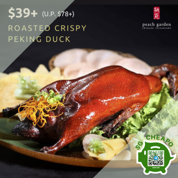 Peach Garden 50% OFF Peking Duck