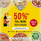 Pizza Express 50% OFF entire menu