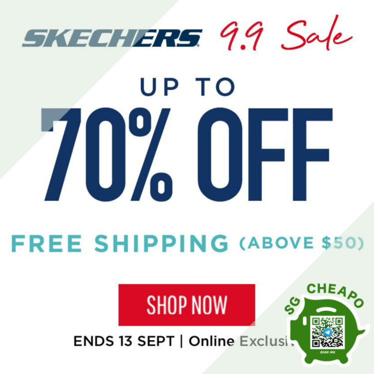 Skechers - UP TO 70% OFF SKECHERS 9.9 SALE - sgCheapo