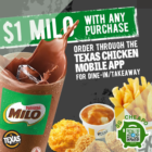 Texas Chicken - 1 DOLLAR MILO - sgCheapo
