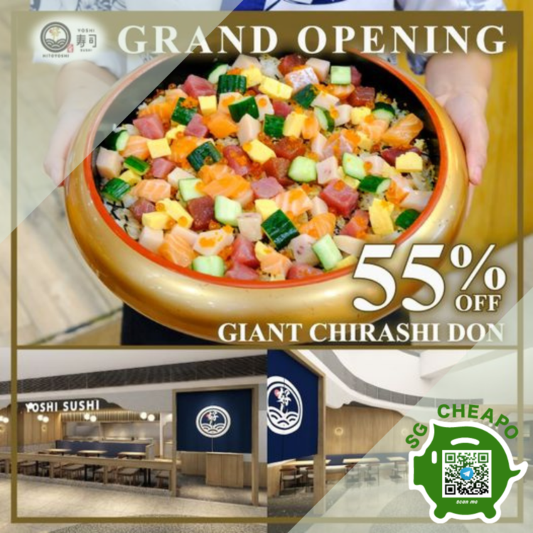 Yoshi Sushi 55% OFF Giant Chirashi Don