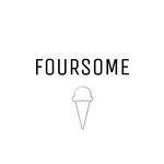 Foursome Icecream & Waffle - Logo