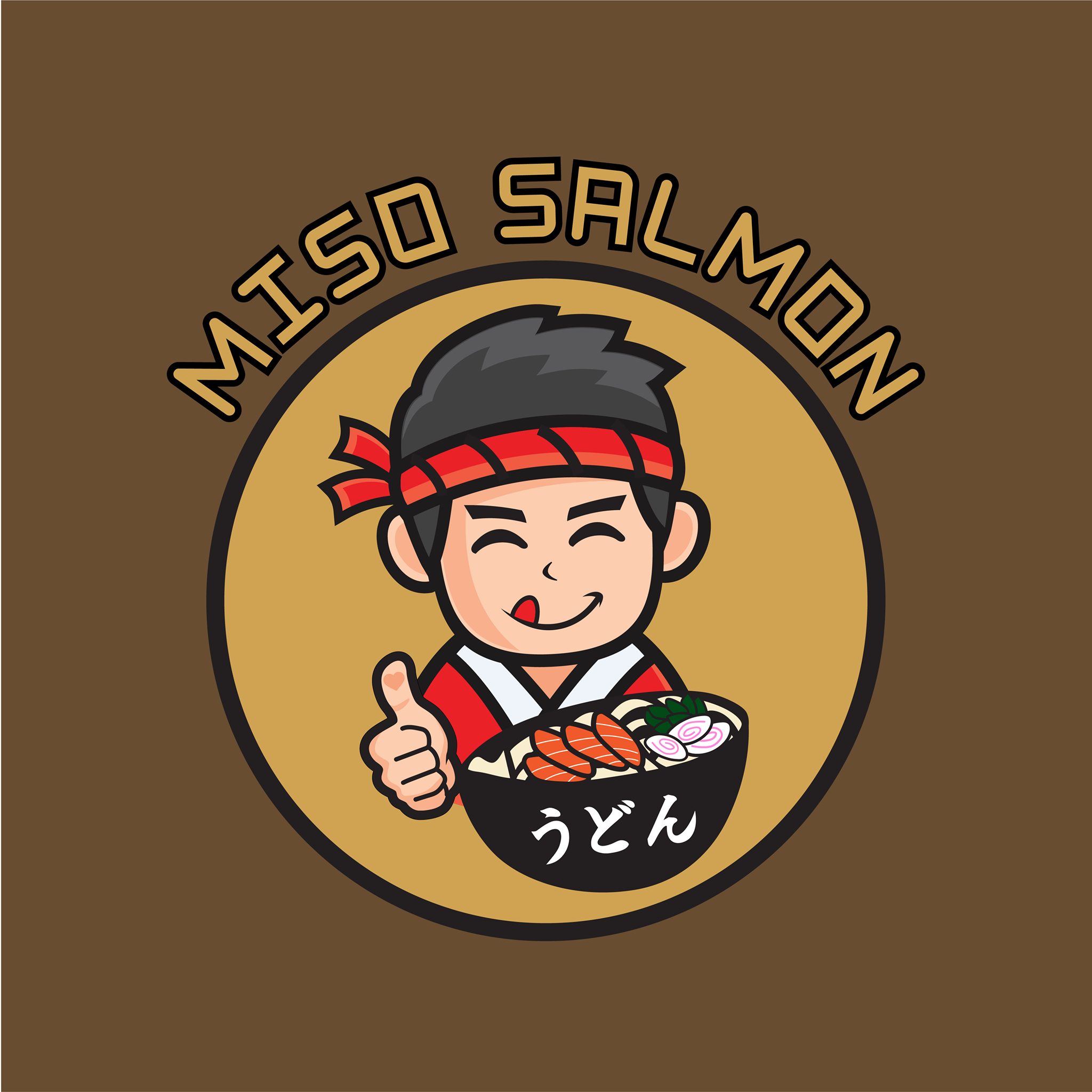 Miso Salmon - Logo