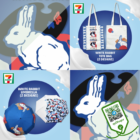7-Eleven - $5 White Rabbit Tote Bag - sgCheapo