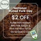 Burp Kitchen & Bar - $2 OFF National Pulled Pork Day - sgCheapo