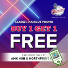 Clippers Barber - BUY 1 FREE 1 Classic Stylish Hair Cut - sgCheapo