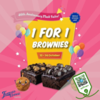 Famous Amos - 1 FOR 1 Brownies - sgCheapo