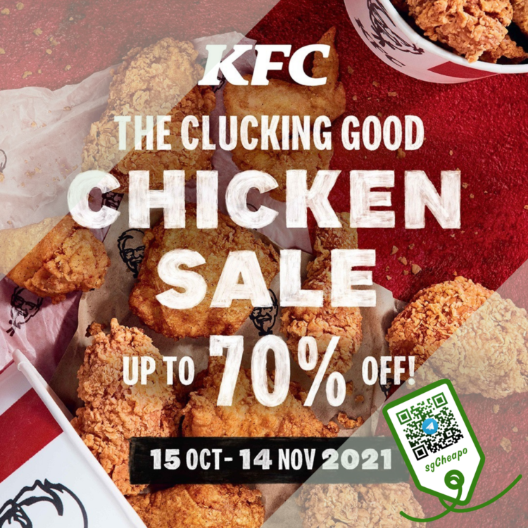 KFC - UP TO 75% OFF KFC - sgCheapo