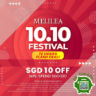 MELILEA - $10 OFF MELILEA - sgCheapo