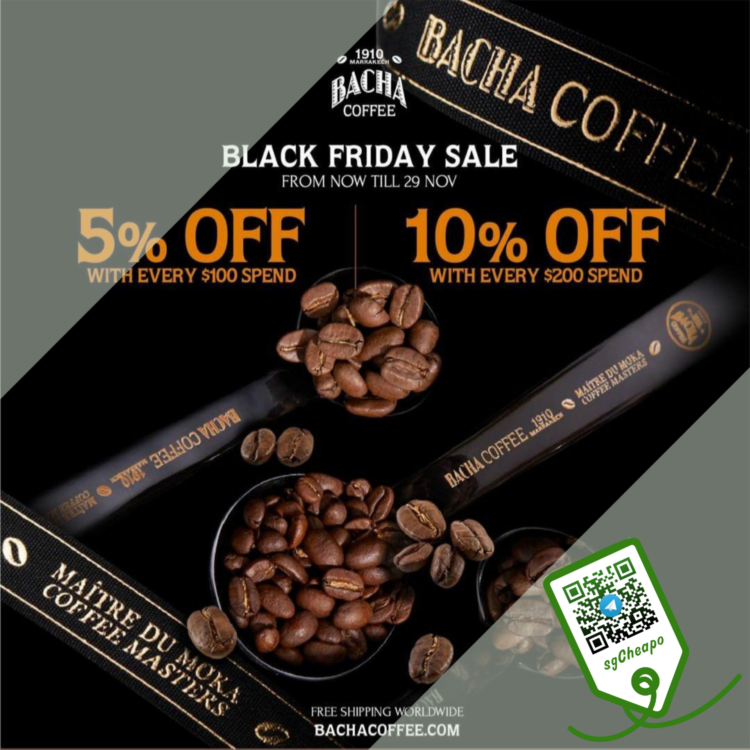 Bacha Coffee - UP TO 10% OFF Bacha Coffee - sgCheapo