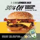 Carl’s Jr. - 30% OFF Signature Burgers - sgCheapo