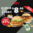 KFC - 47% OFF Burger Buddy Meal - sgCheapo