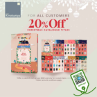 Kinokuniya - 20% OFF Christmas Catalogue Titles - sgCheapo