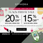 Sephora - UP TO 20% OFF SEPHORA - sgCheapo