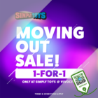 Simply Toys - 1-FOR-1 Simply Toys Moving Out Sale - sgCheapo