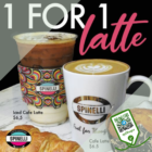 Spinelli Coffee Company - 1 FOR 1 Latte - sgCheapo