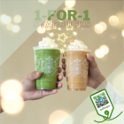 Starbucks - 1-FOR-1 STARBUCKS - sgCheapo