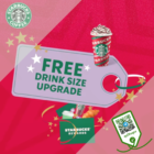 Starbucks - FREE DRINK SIZE UPGRADE Starbucks - sgCheapo