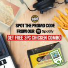 Texas Chicken - FREE 3pc Chicken Combo - sgCheapo
