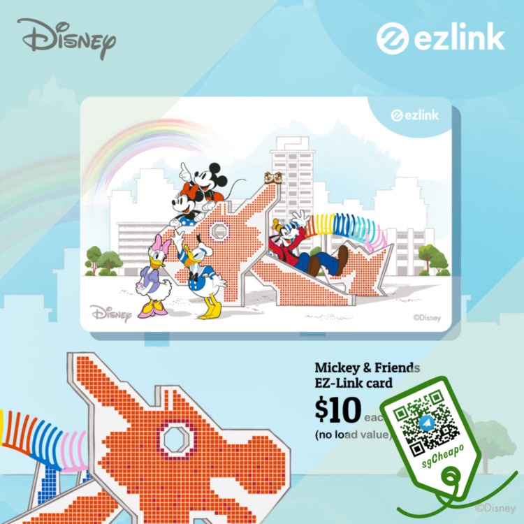 EZ-Link - $10 Mickey & Friends EZ-Link Card - sgCheapo