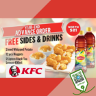 KFC - FREE SIDES & DRINKS - sgCheapo