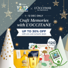 L’Occitane - UP TO 30% OFF L'OCCITANE - sgCheapo