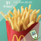 McDonald's - $1 FRIES - sgCheapo