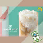 McDonald's - $1 ICED LATTE - sgCheapo
