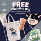 Milksha - FREE Mini Sling Bag - sgCheapo
