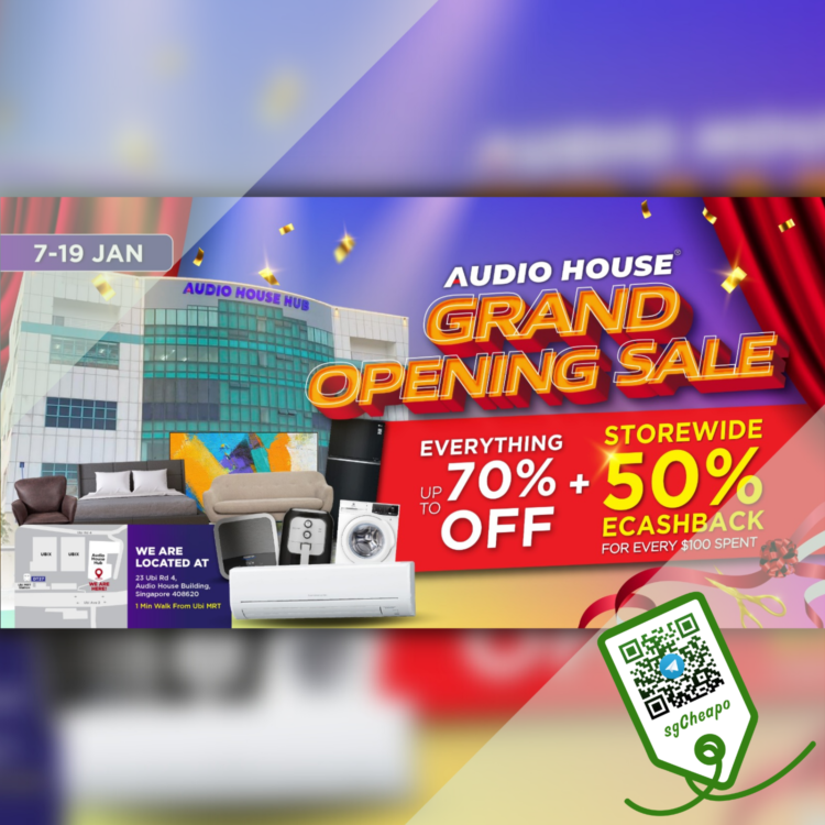 Audio House - UP TO 70% OFF AUDIO HOUSE - sgCheapo