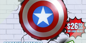 EZ-Link - $26.90 Captain America LED EZ-Link Charm - sgCheapo