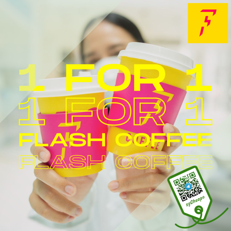 Flash Coffee - 1 FOR 1 Flash Coffee - sgCheapo