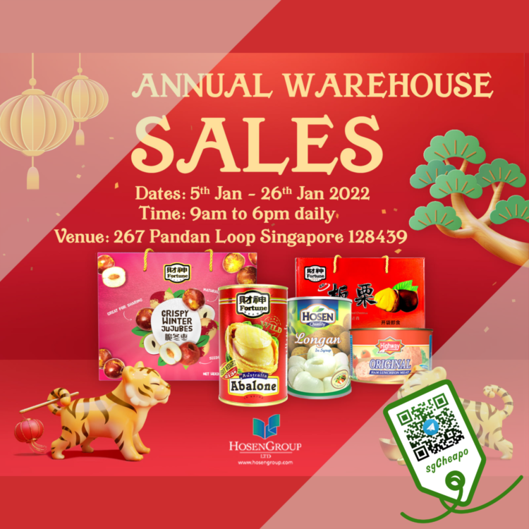 HOSEN - HOSEN Annual CNY Warehouse Sale - sgCheapo