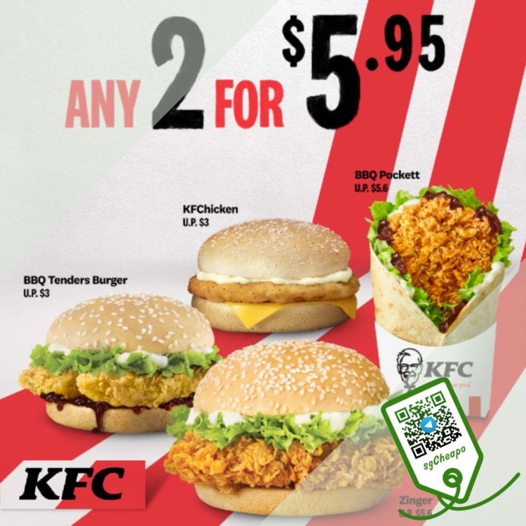 KFC - UP TO 46% OFF KFC - sgCheapo