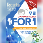 Kcuts - 1 FOR 1 KCUTS - sgCheapo