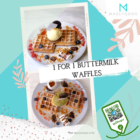 MADLYGOOD - 1 FOR 1 Buttermilk Waffles - sgCheapo