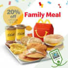 McDonald's - 20% OFF Family Meal - sgCheapo