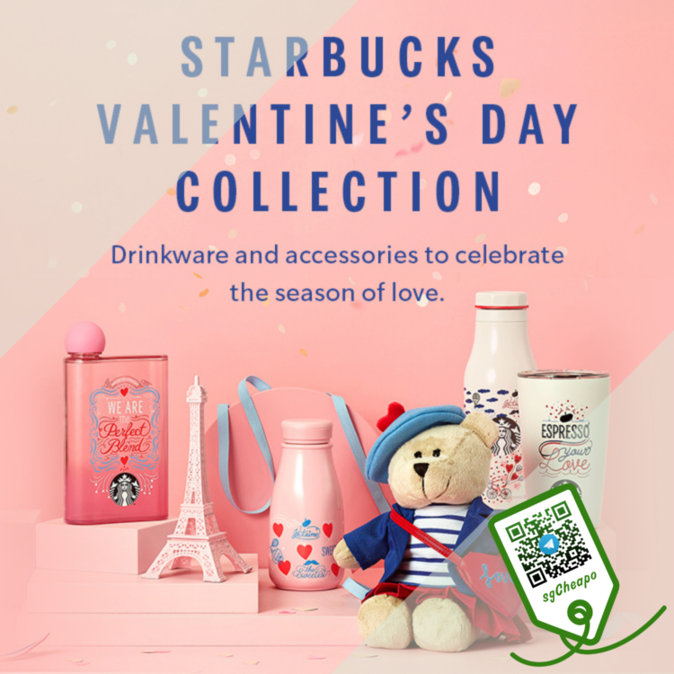 Starbucks - $9.90+ STARBUCKS Valentine's Day Collection - sgCheapo