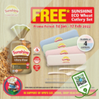 Sunshine Bakeries - FREE SUNSHINE Cutlery Set - sgCheapo