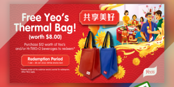 Yeo's - FREE Yeo's Thermal Bag - sgCheapo