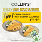Collin's Grille - 1 for 1 Crispy Fish Fillet w Tempura Calamari - sgCheapo