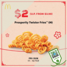 McDonald's - $2 Twister Fries - sgCheapo