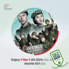OCBC Bank - 1-FOR-1 'Ah Girls Go Army Movie' Tickets - sgCheapo