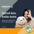 Amazon - UP TO $10 OFF Amazon - sgCheapo