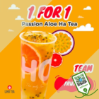 LiHO - 1 FOR 1 Passion Aloe Ha Tea - sgCheapo