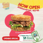 Pepper Lunch - $5 Pepper Rice Burger - sgCheapo