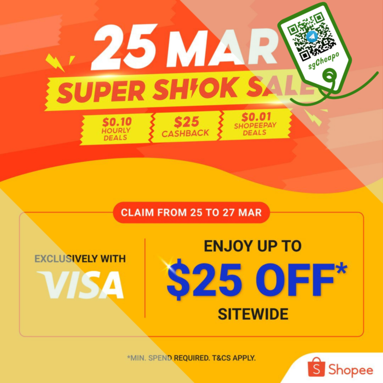 Shopee - UP TO 90% OFF SUPER SHIOK SALE - sgCheapo
