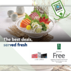 Sushi Tei - FREE Sashimi UPGRADE - sgCheapo